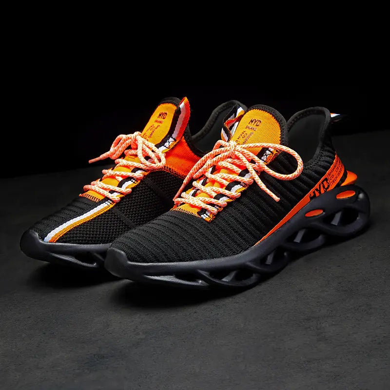 Men's Summer Breathable Dad Shoes - Casual Sports Sneakers