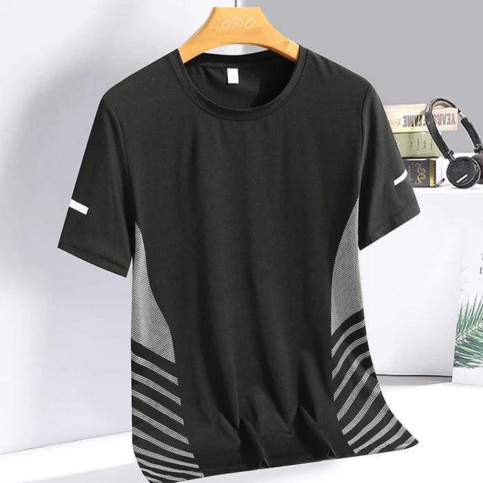 Men's Breathable Quick-Dry Silk T-Shirt