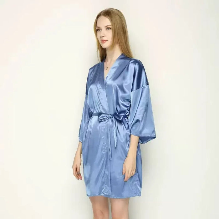 Satin Personalized Bridesmaid Robe