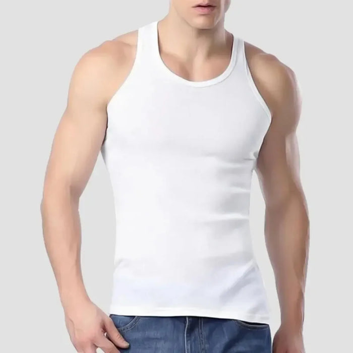 Men's Breathable Quick-Dry Cotton Tank Top