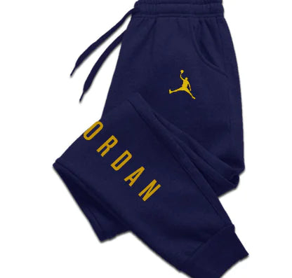 Men's Air Glória Blue Athletic Joggers