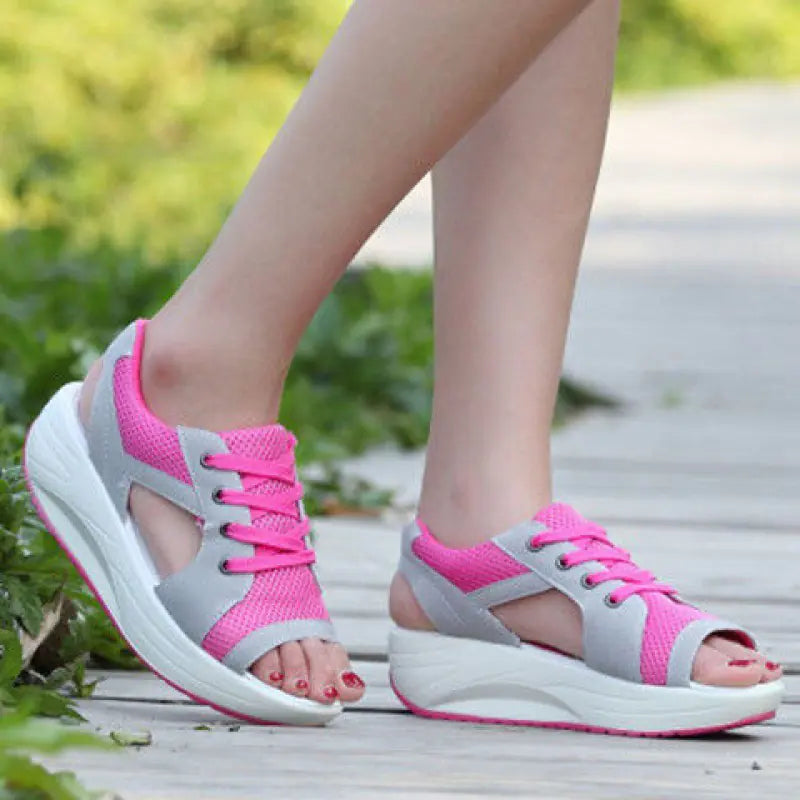 Korean Thick-Soled Beach Rocking Bottom Women's Sandals