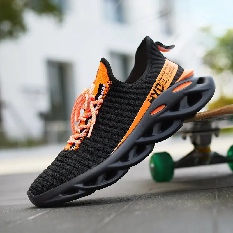Men's Summer Breathable Dad Shoes - Casual Sports Sneakers