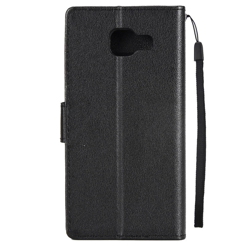 for Samsung Galaxy A5 2017 Leather Case on for Samsung A3 A5 A7 2017 J3 J5 2016 Cover Classic Flip Wallet Phone Cases Women Men