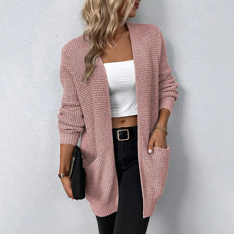 Women's Relaxed-Fit Knit Cardigan