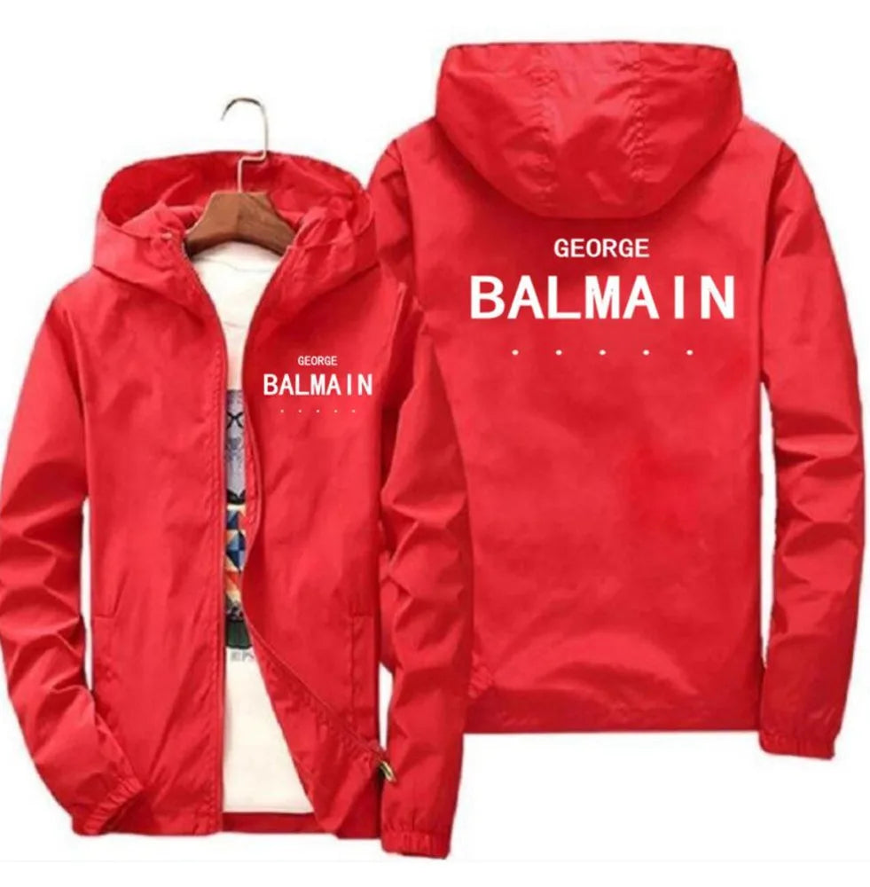 Men's and women's summer thin sunscreen jacket hooded loose casual outerwear anti-ultraviolet breathable quick-drying clothing