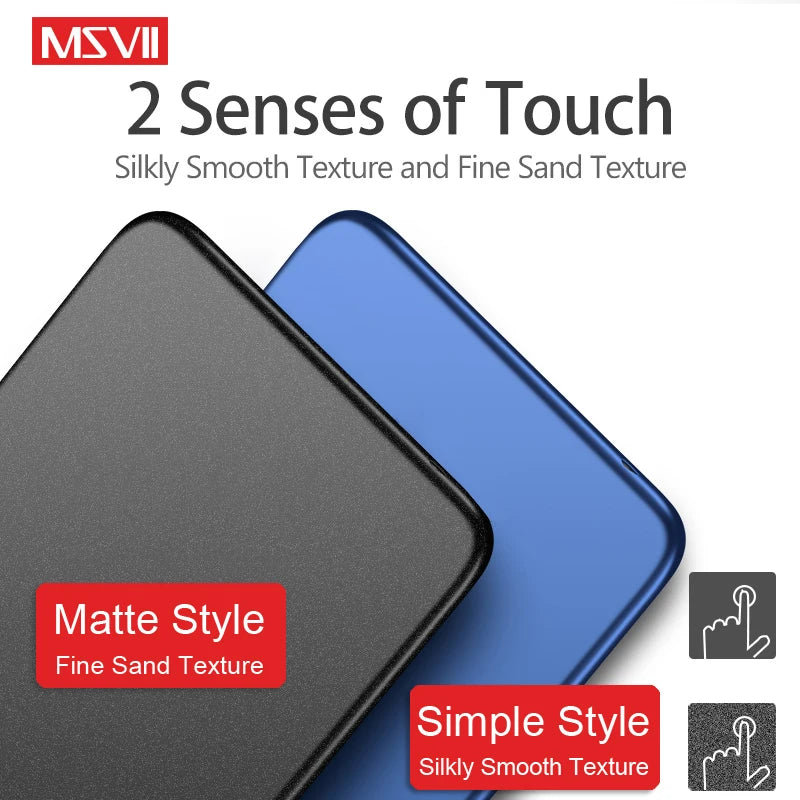 For iPhone X XR Case MSVII Luxury Ultra Thin Frosted Hard PC Cover For Apple iphone XR X XS Max iPhonex 10 iPhone10 Phone Cases