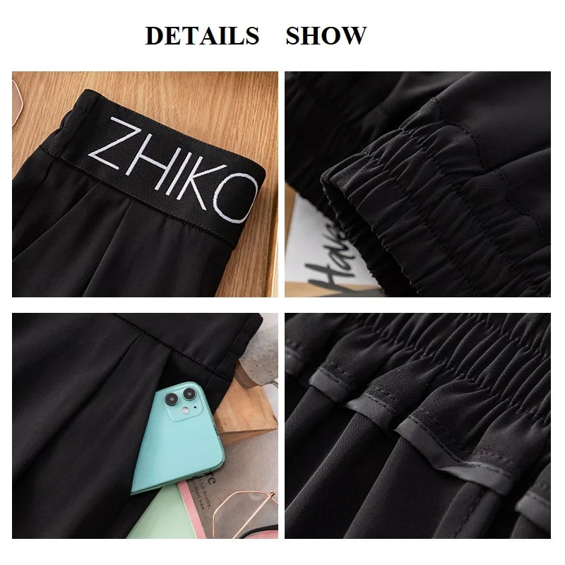 Shorts Women's Cycling Summer Shorts High Waist Black Suit Shorts Oversize Casual Basic Short Pants Korean Fashion CICHENG