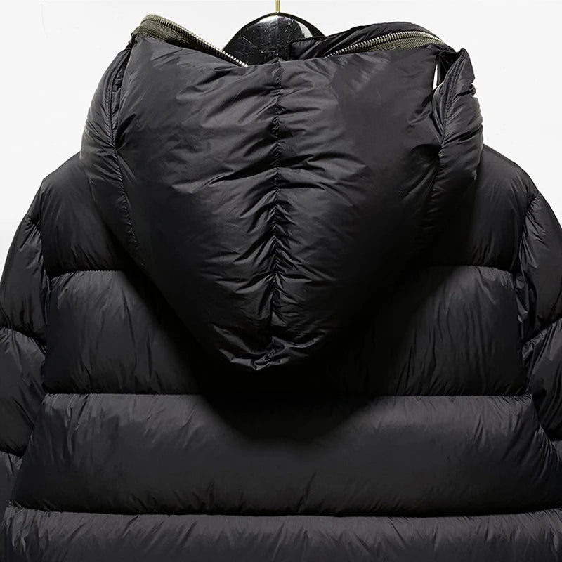 Popular Men's Down Coats Rick Women's Windbreaker Winter Warm Down Jacket Owens Zipper Techwear Men's Clothing