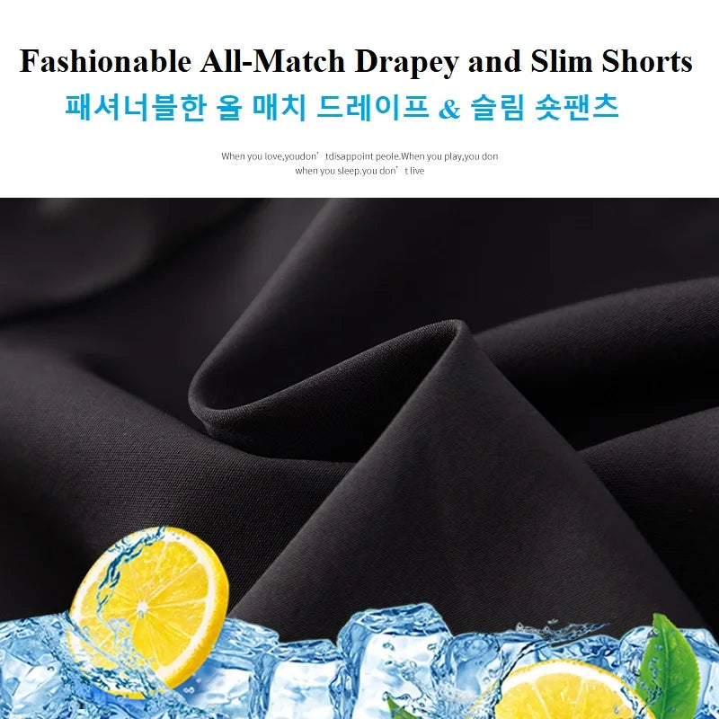 Shorts Women's Cycling Summer Shorts High Waist Black Suit Shorts Oversize Casual Basic Short Pants Korean Fashion CICHENG