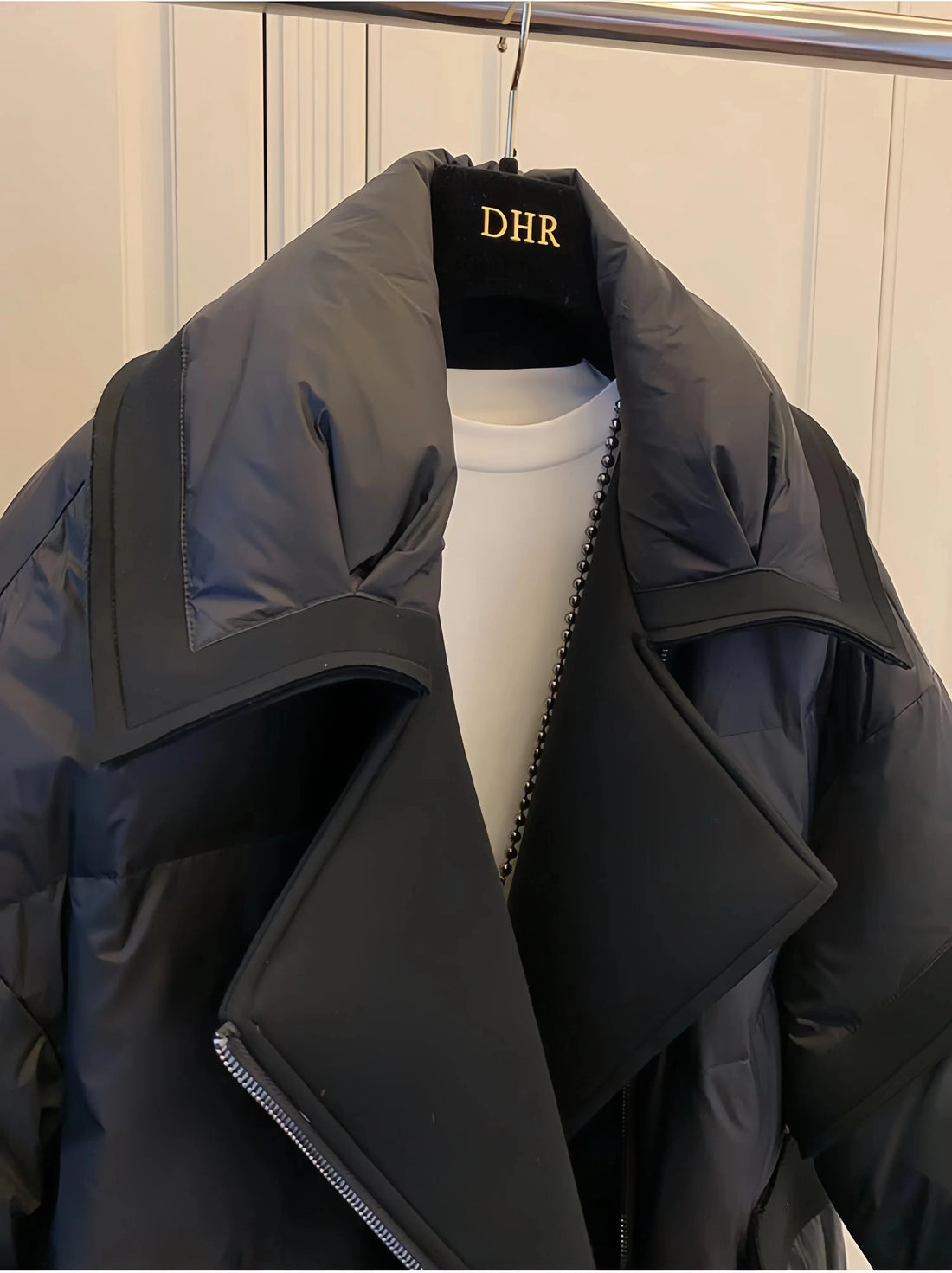 Women's Korean Style Cotton-Padded Jacket, Suit Collar, Panel Parka, Short Loose Coat, Fashion and Chic Jackets, Winter, New