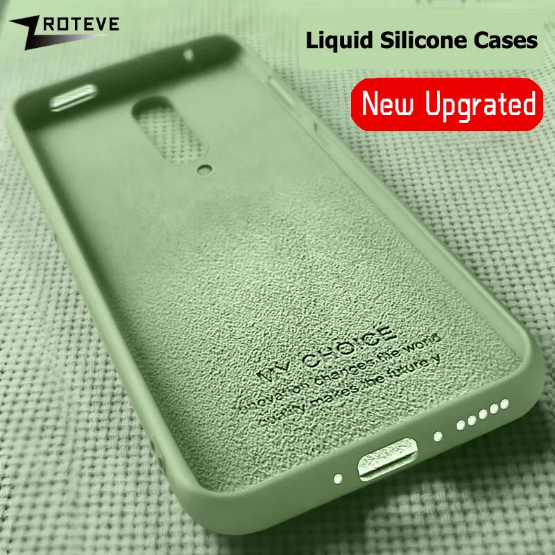 One plus 7 Pro Case ZROTEVE Liquid Silicone Soft Cover For Oneplus 8 7 7T Pro 6 6T One plus 8T Oneplus7 Oneplus8 Phone Cases
