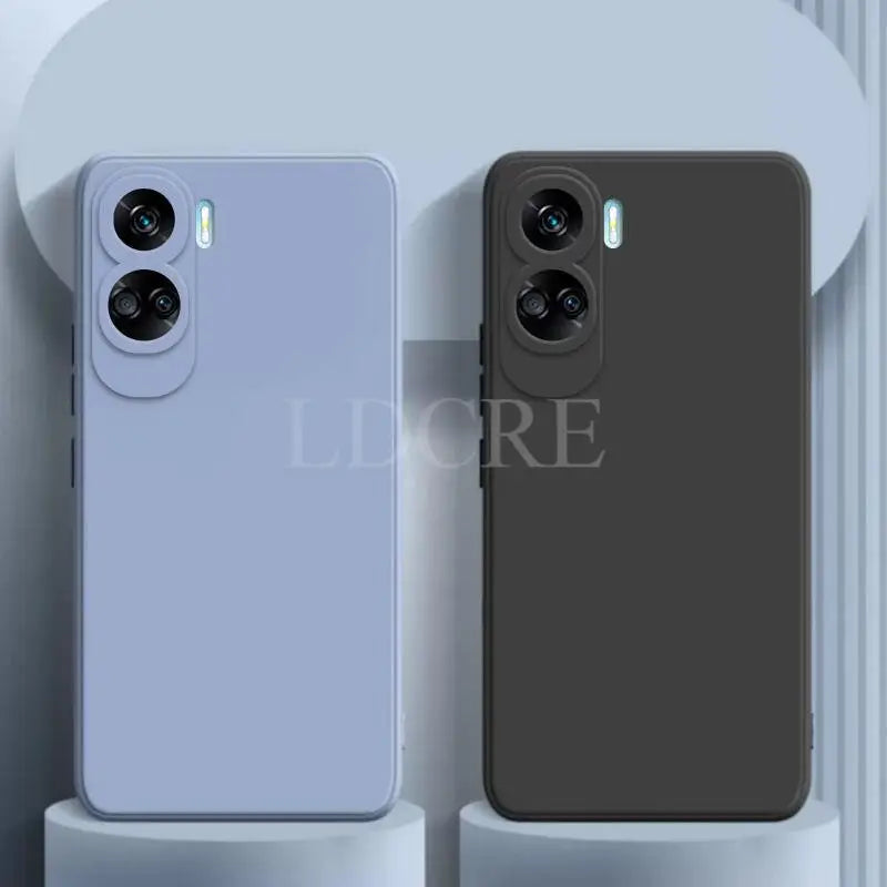 For Honor 90 Lite Case Liquid Silicone Coque Cover For Honor 90 Lite Cover TPU Rubber Protective Phone Case Honor 90 Lite Cover