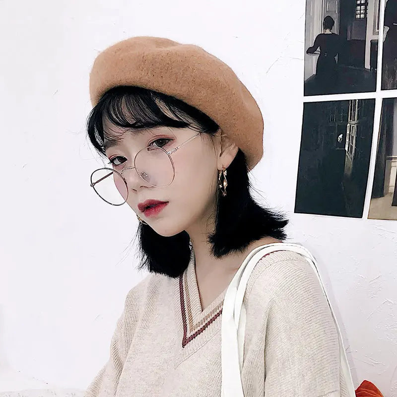 Newly Design Polo Hat Painter Red Beret Hat Photography Dome Caps Drop Shipping Unif Beret