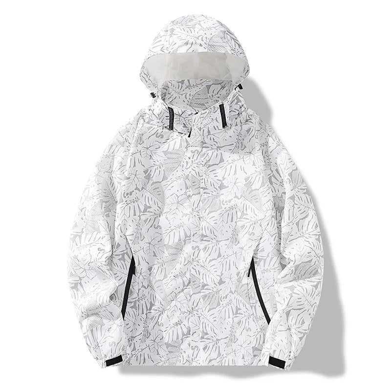 Autumn Men's Mountain Ski Jackets Outdoor Windbreaker Hiking Hooded Coats for Men Climbing Waterproof Jackets Raincoat Clothing