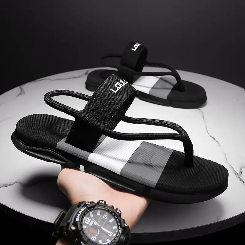 Men's Outdoor Sport Flip Flops - Comfortable Casual Sandals