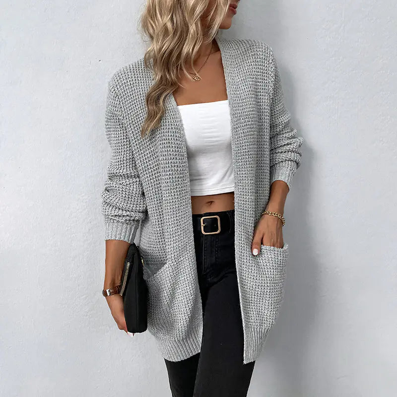 Women's Relaxed-Fit Knit Cardigan