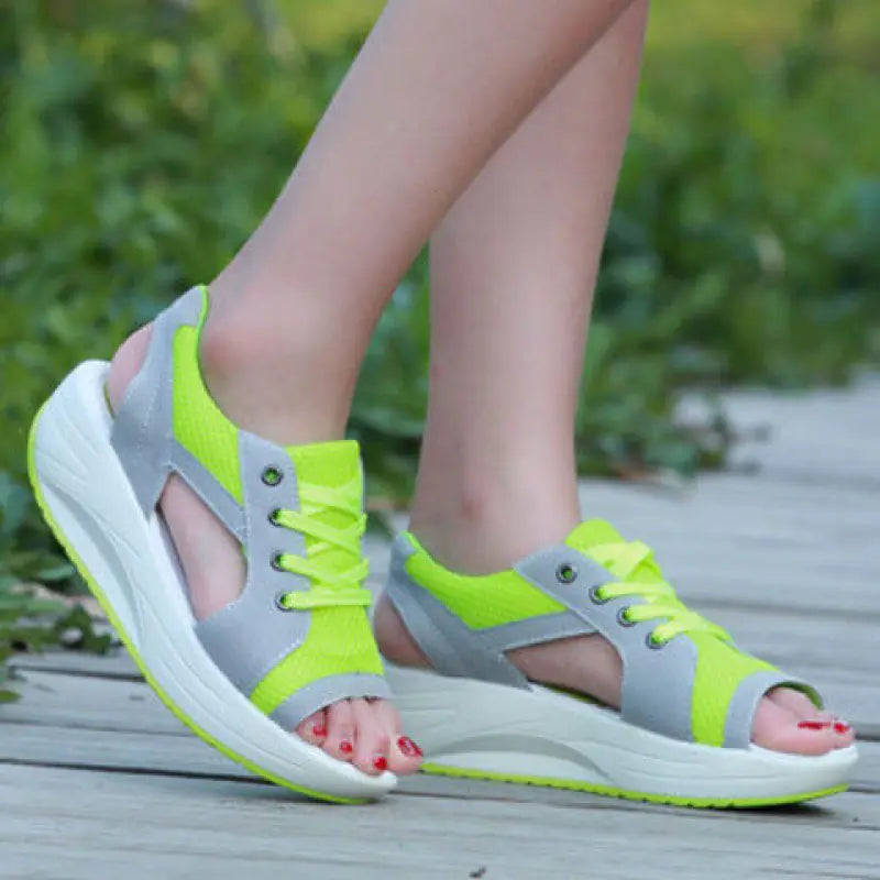 Korean Thick-Soled Beach Rocking Bottom Women's Sandals