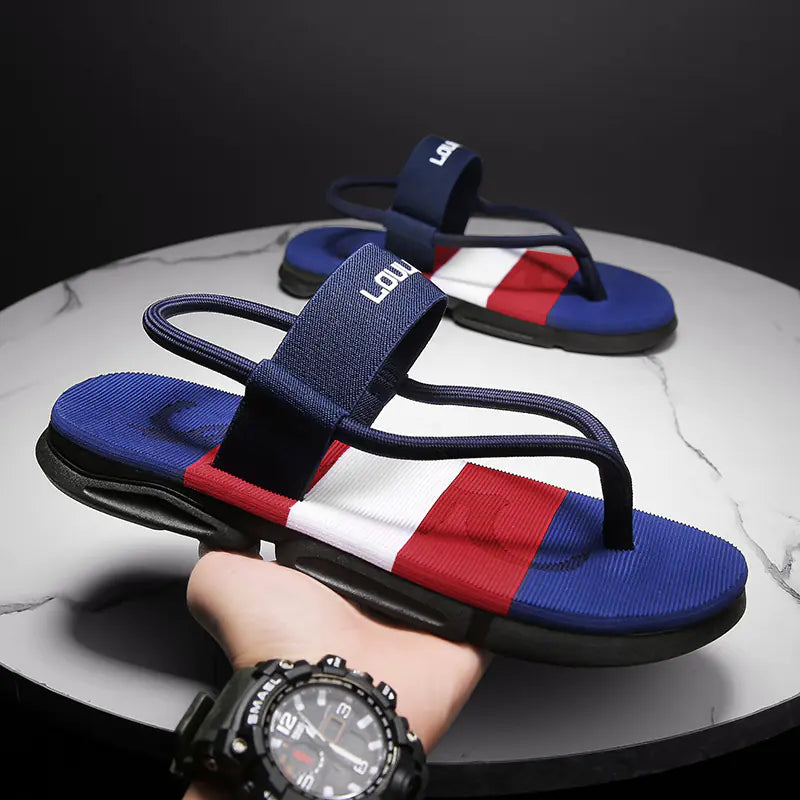 Men's Outdoor Sport Flip Flops - Comfortable Casual Sandals