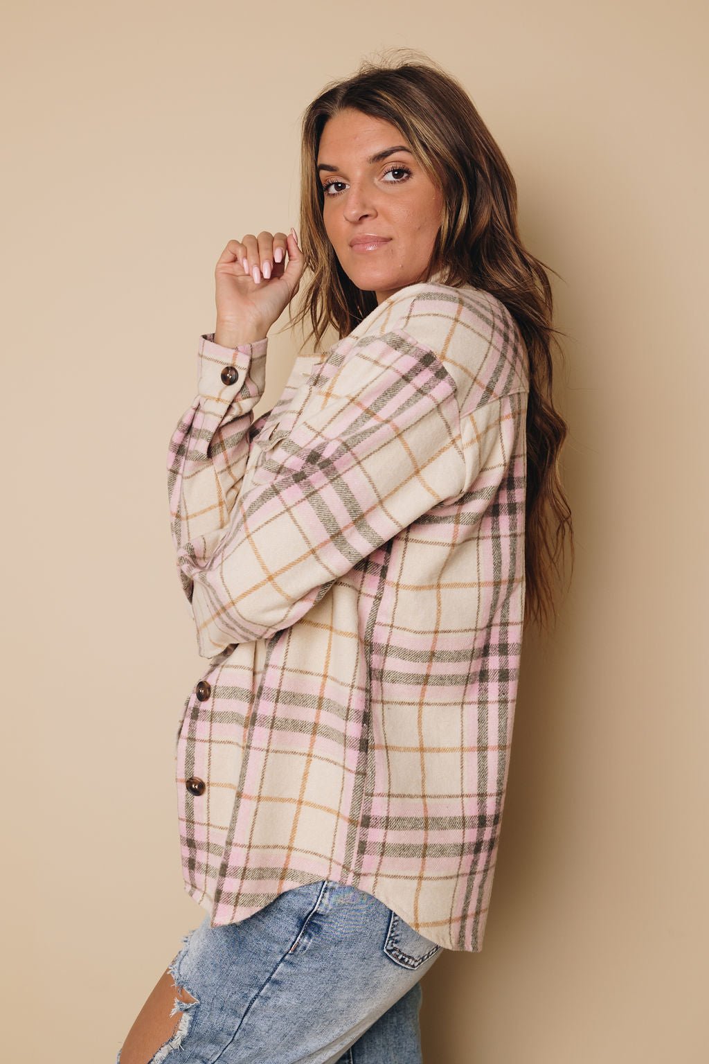 Live Strong Plaid Jacket