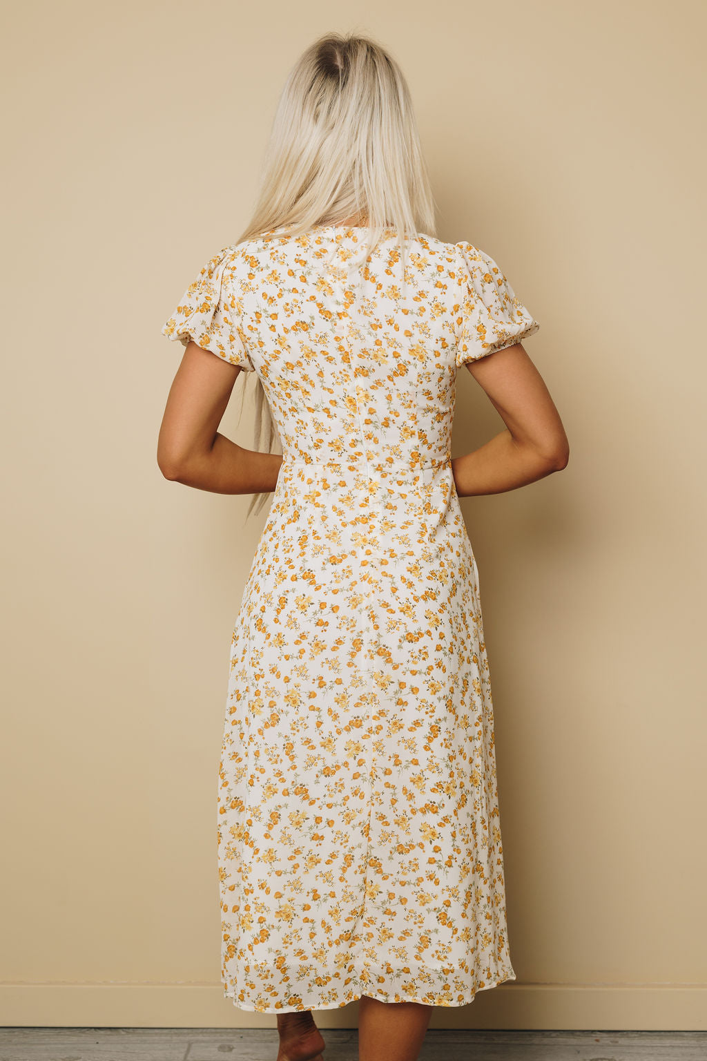 Sweetheart Floral Dress