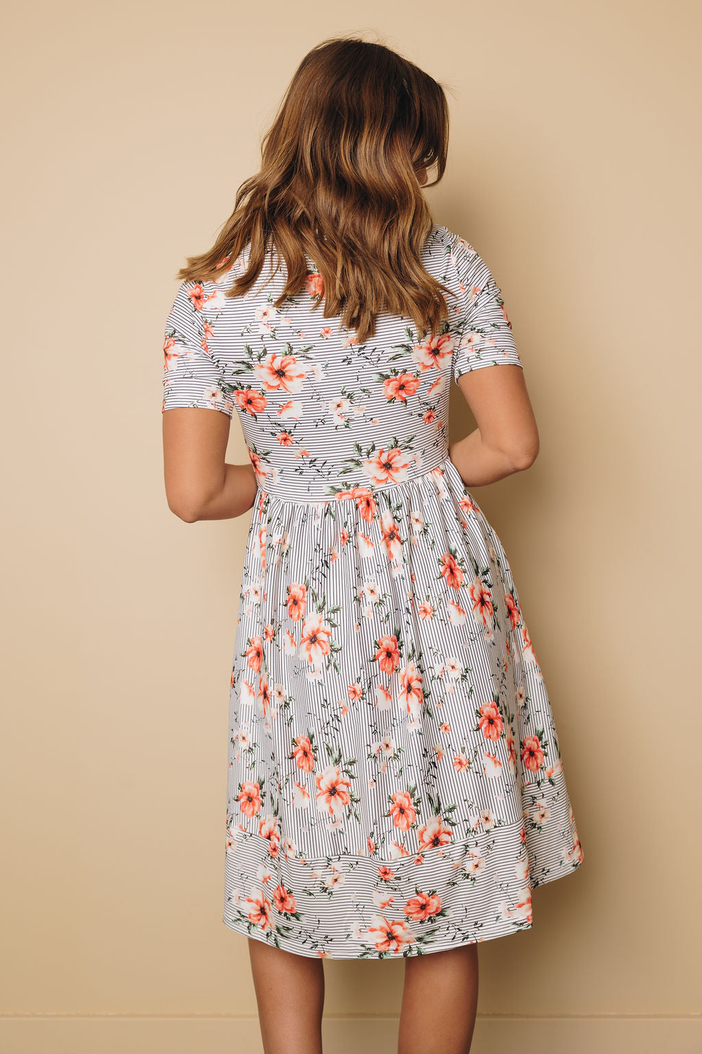 Charli Flower Midi Dress