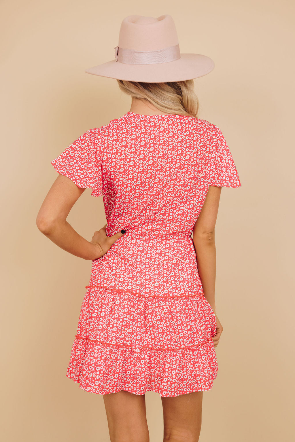 Aries Ruffle Floral Dress