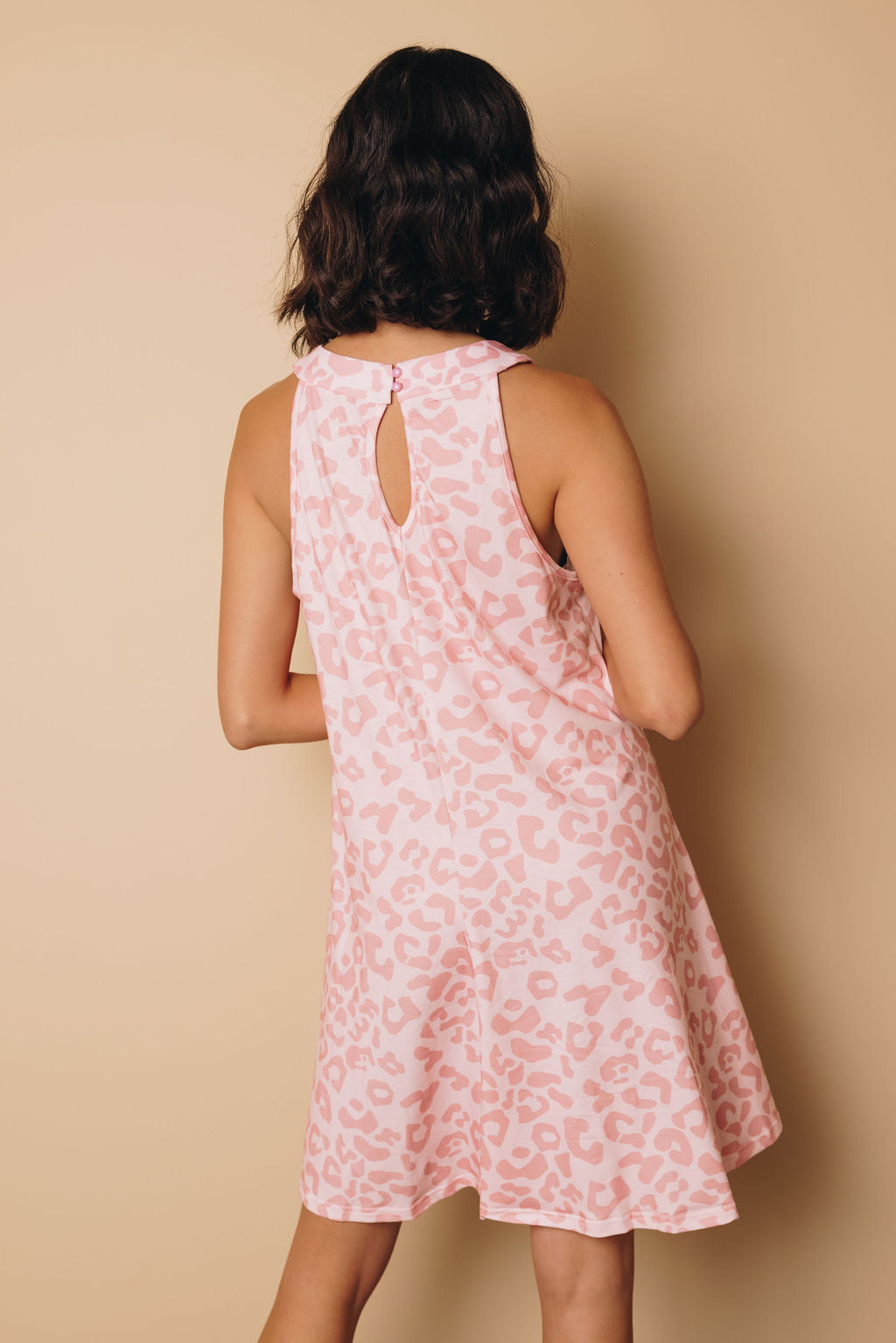 Pauline Leopard Midi Tank Dress