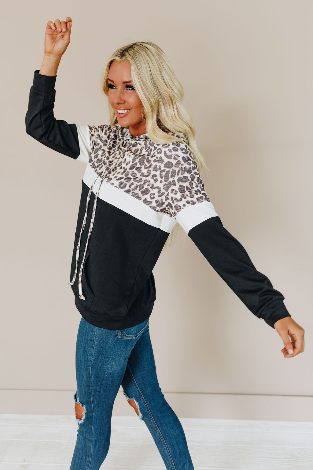 Half Life Leopard Hoodie