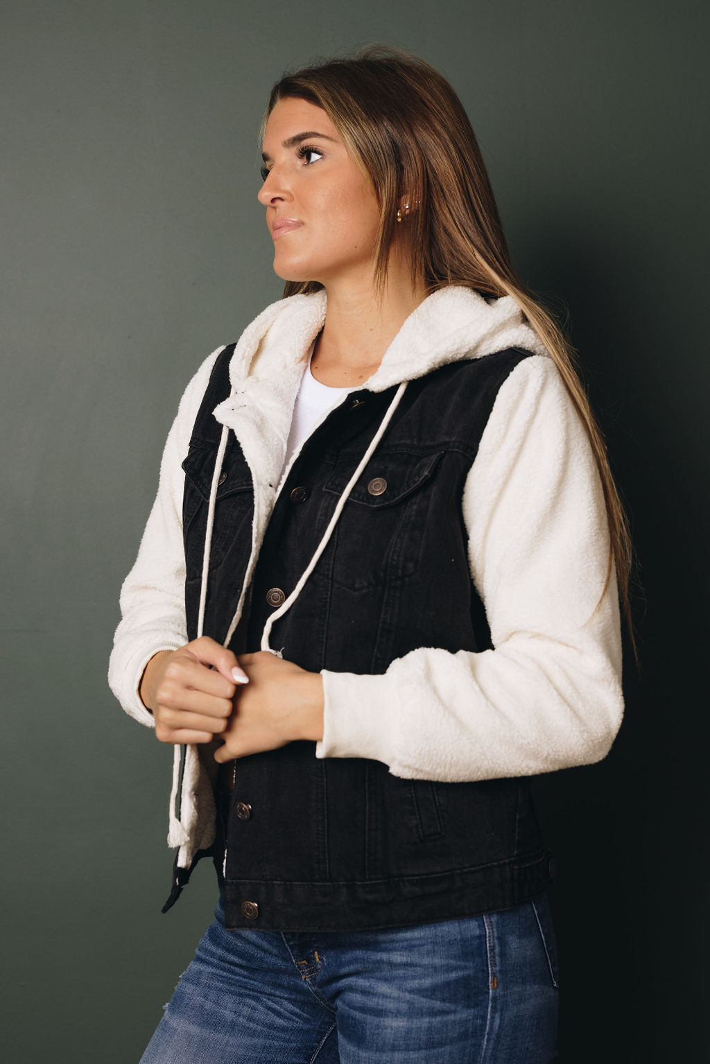 Bonjour Sherpa Denim Jacket