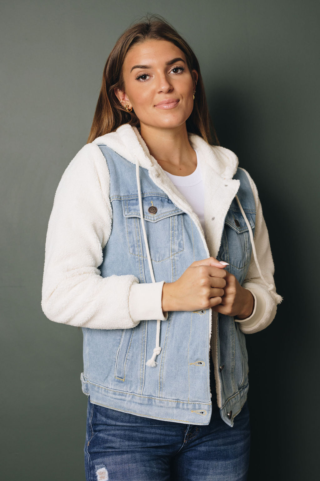 Bonjour Sherpa Denim Jacket