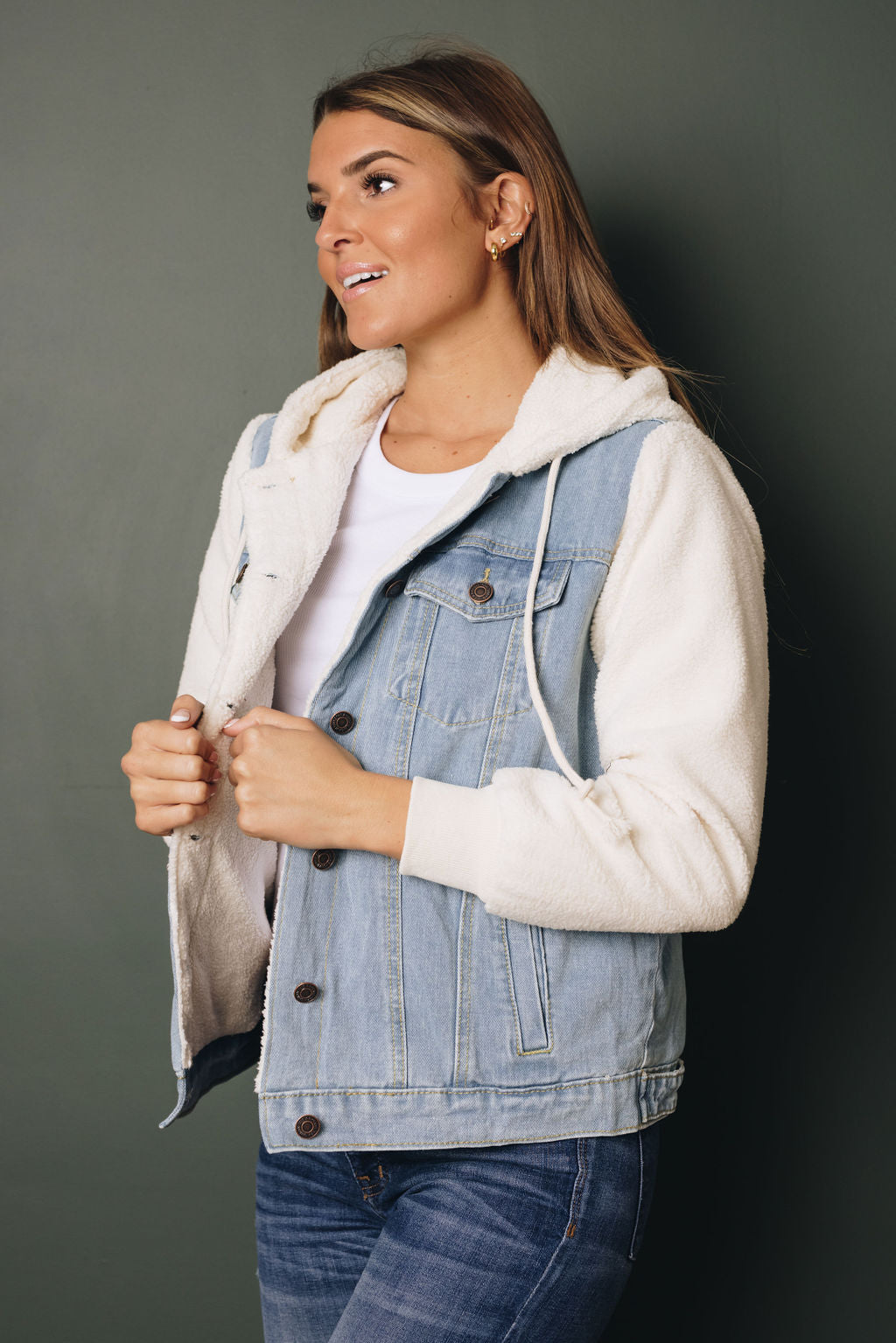 Bonjour Sherpa Denim Jacket