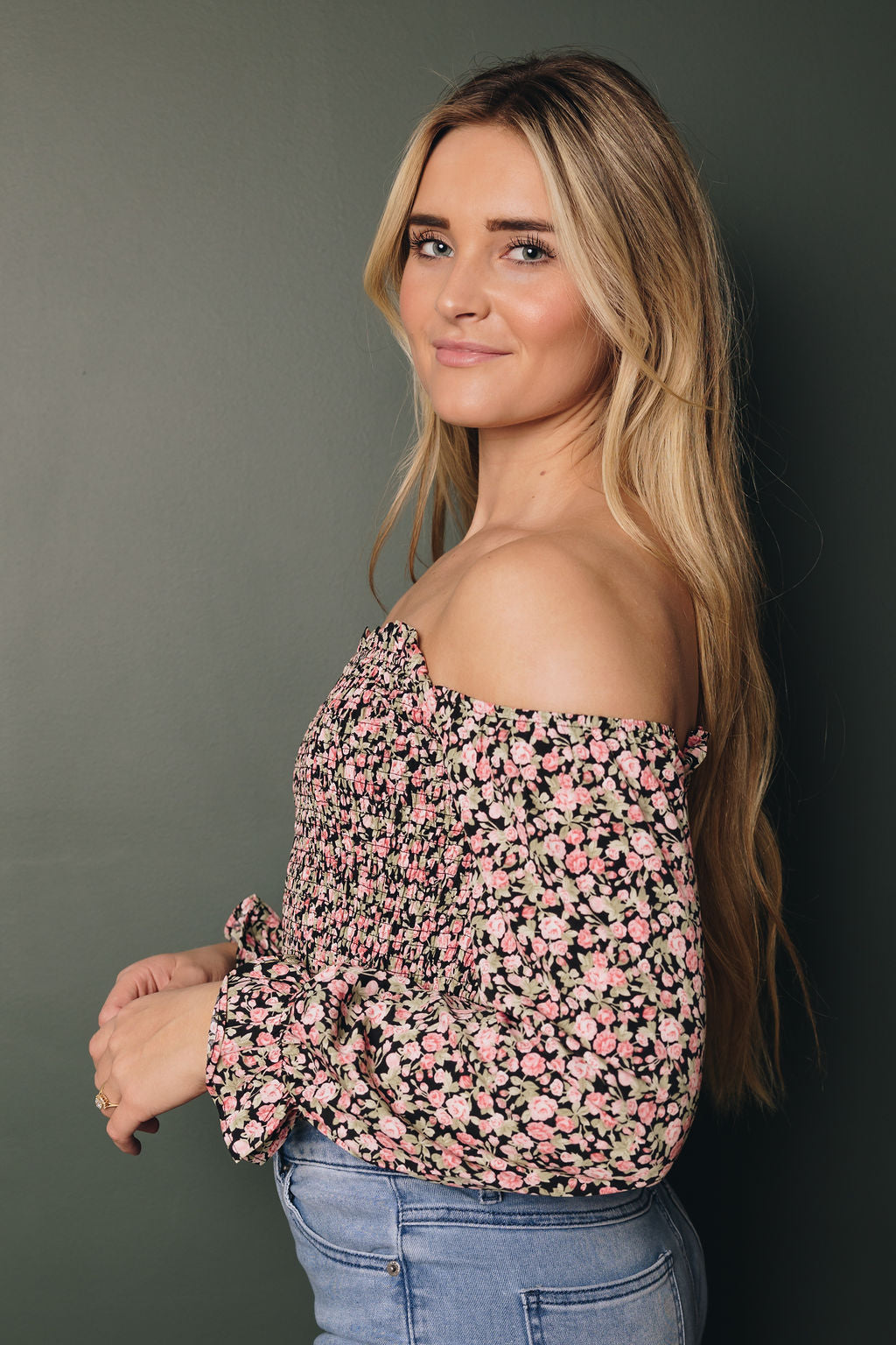 Vera Floral Crop Top