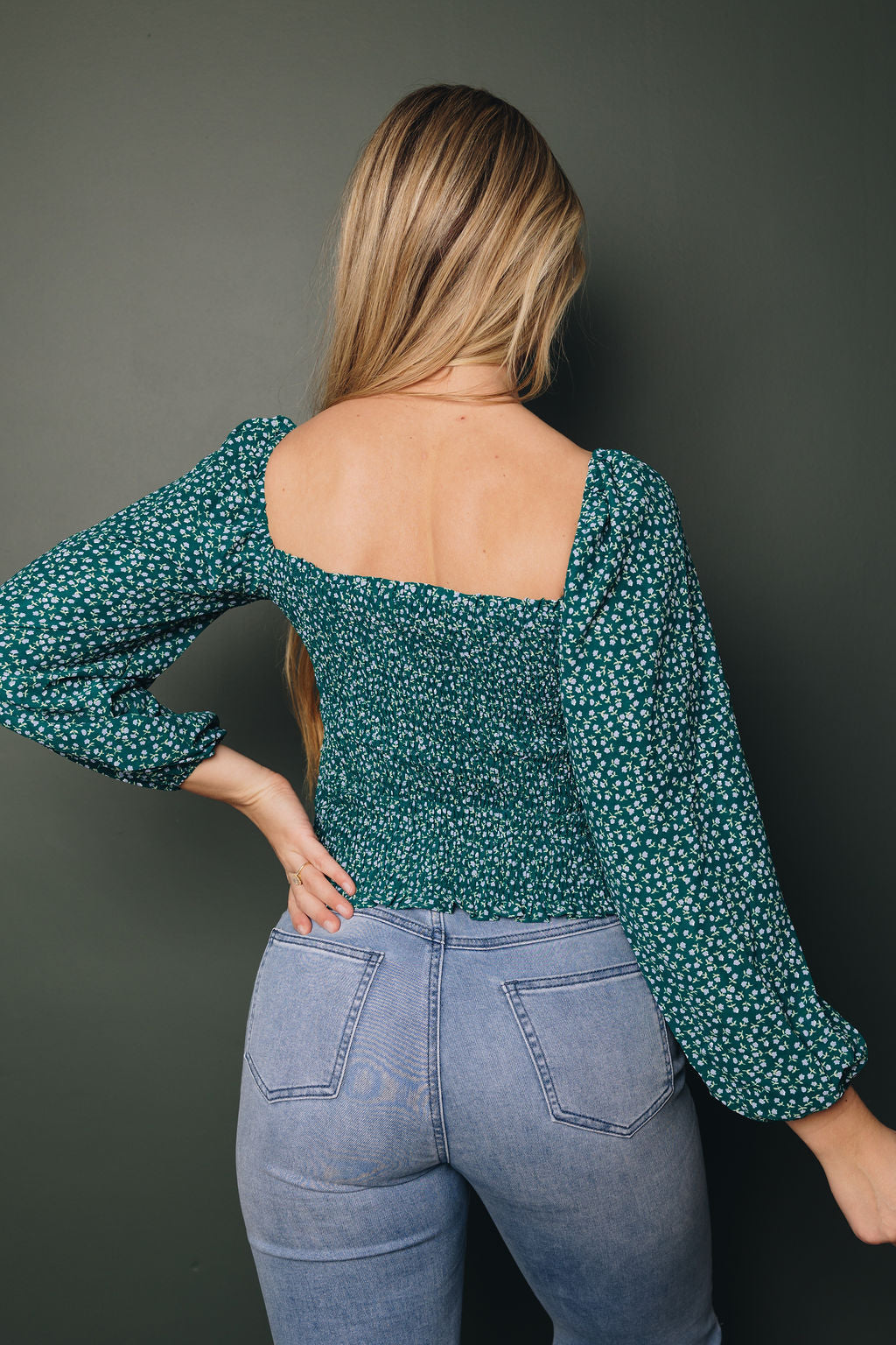 Claudex Floral Top
