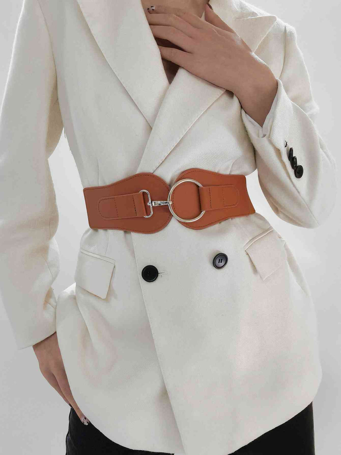 PU Elastic Wide Belt