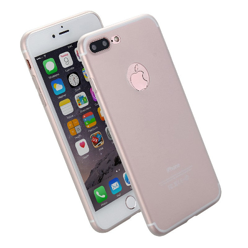 Fashion Multiple Color Soft TPU Phone Cover Case for iPhone 7 - White