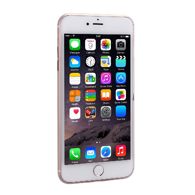 Fashion Full Cover PC Frosted Thin Phone Cover Case for iPhone 7 Plus - White