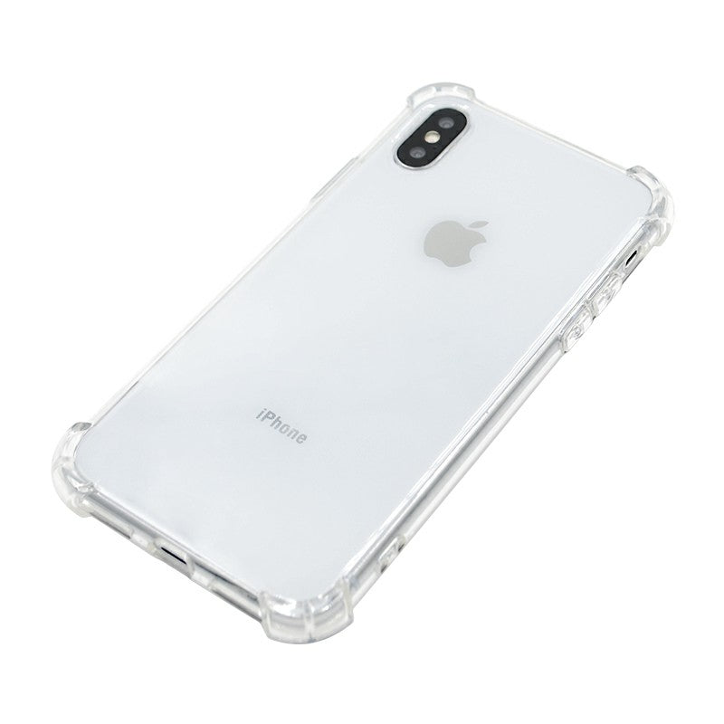 TPU Rubber Soft Skin Silicone Protective Case Phone Cover for iPhone XS Max-Clear