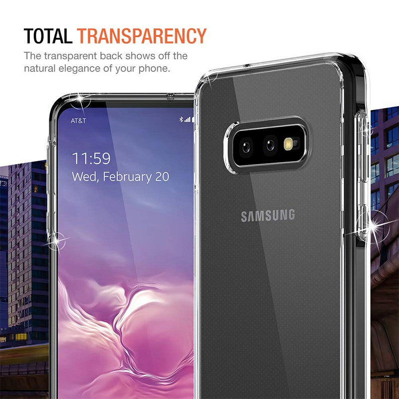 Ultra Thin Crystal Transparent Phone Back Case Soft TPU Phone Cover for Samsung Galaxy S10e