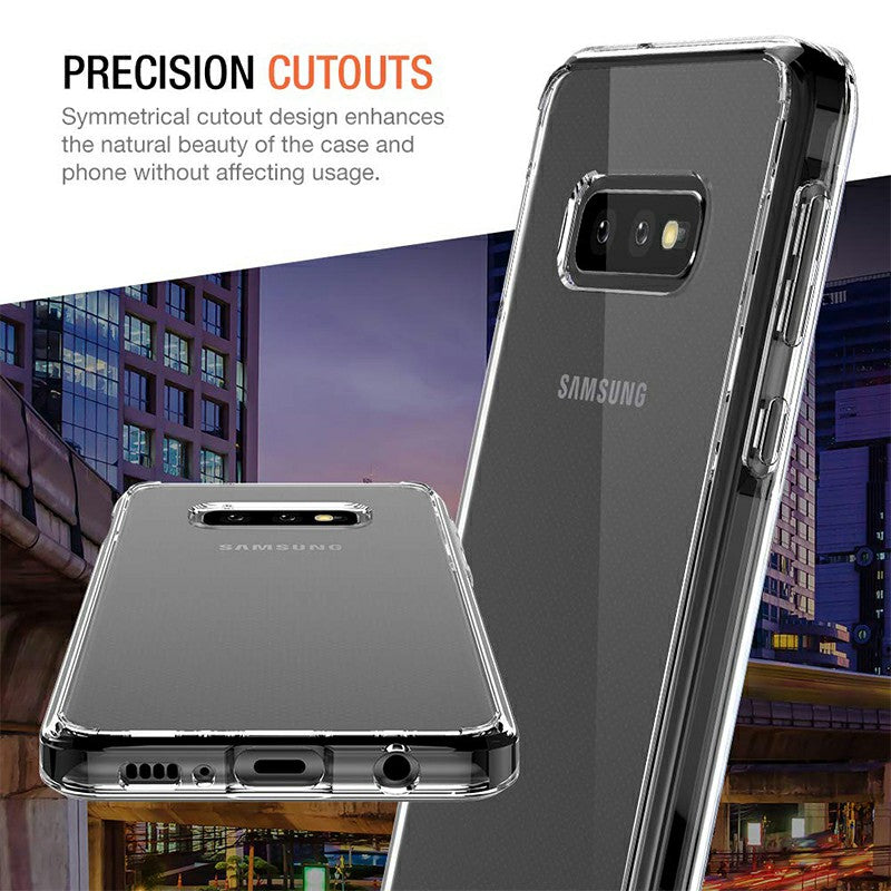 Ultra Thin Crystal Transparent Phone Back Case Soft TPU Phone Cover for Samsung Galaxy S10e